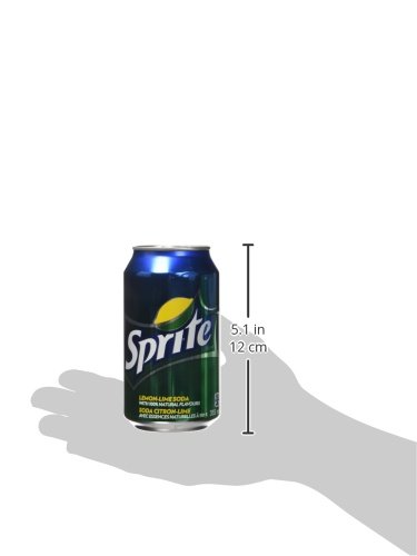 Sprite Lemon Lime Soda 355mL/12oz Cans 12 Pack Imported from Canada