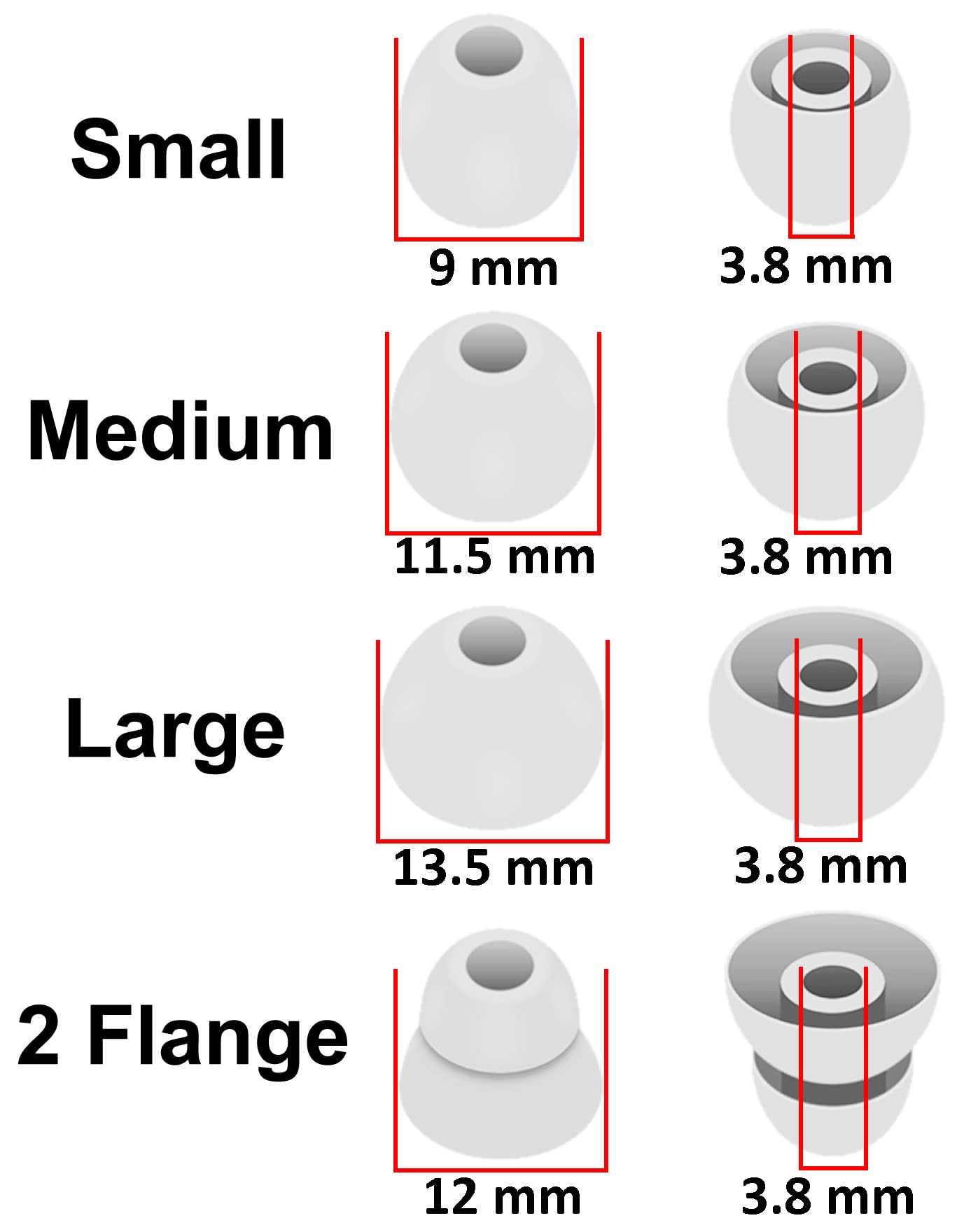 A-Focus [8 Pairs] WF-1000XM4 Ear Hooks Tips 【 Memory Foam & Silicone 】 Soft Replacement Comfortable Earbud Tips Wingtip Compatible with Sony WF-1000XM4 WF-1000XM3 WF-C500, 23515H Silver