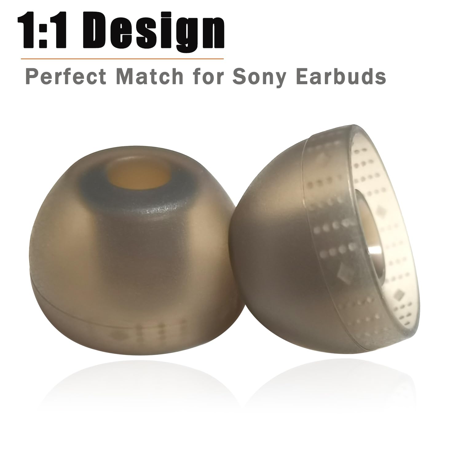 Luckvan Silicone Ear Tips for Sony LinkBuds S/WF-C500/WF-C700N Earbuds Replacement Tips for Sony Earbuds WF-1000xm4/1000XM5 Ear Tips WF WI XBA Series 4 Pairs