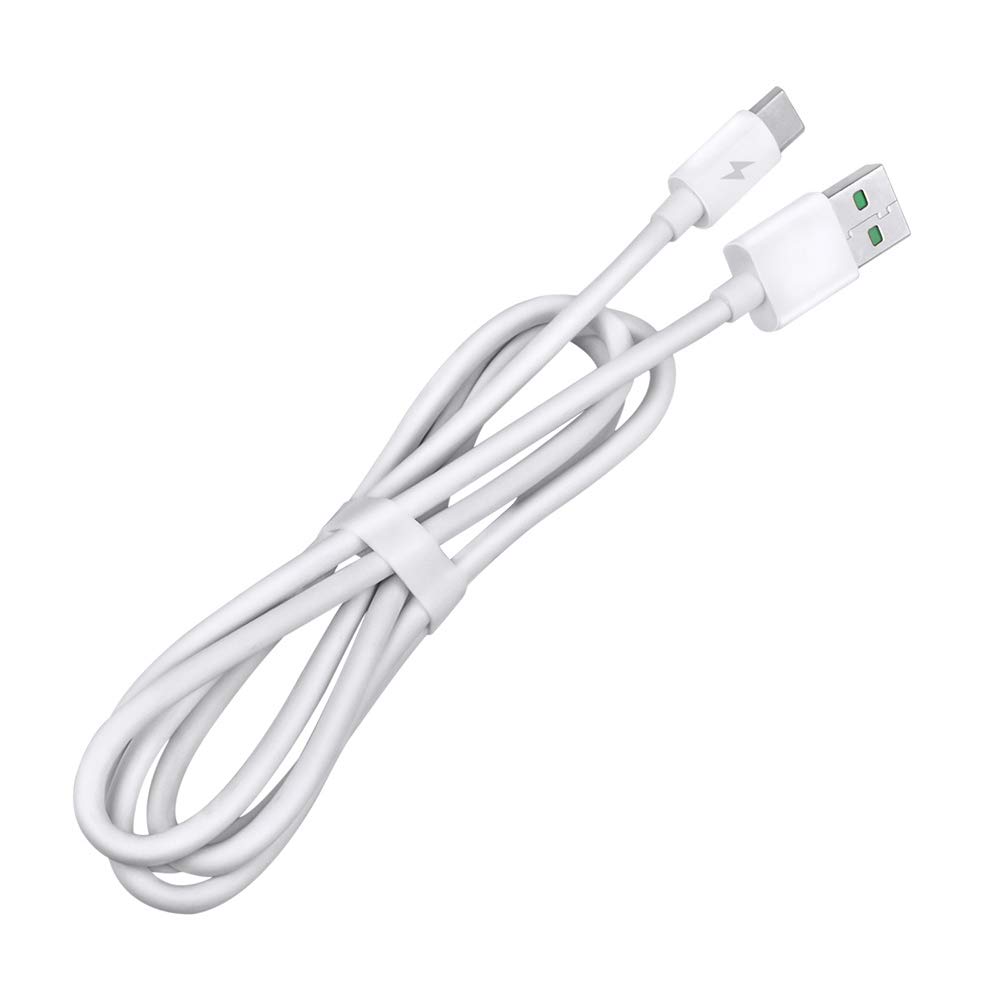 PK Power 3.3ft White 5A Fast USB-C Type-C Charger Charging Cable Cord for Sony WF-1000XM3 Wireless Headphones Charging Case Power Data Sync Cable Lead