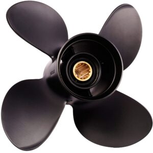 solas 3313-105-14 amita 4 aluminum 4-blade propeller - rh, 10.5" diameter x 14" pitch x 13-spline