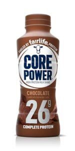 core power high protein (26g) shake, chocolate, 14 fl oz
