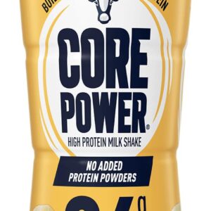 Fairlife Core Power 26g Protein Milk Shakes Variety Pack (Pack of 4), Chocolate, Vanilla, Strawberrry Banana, Banana, Made with Canadian Milk, 414mL/14 fl. oz. (Shipped from Canada)