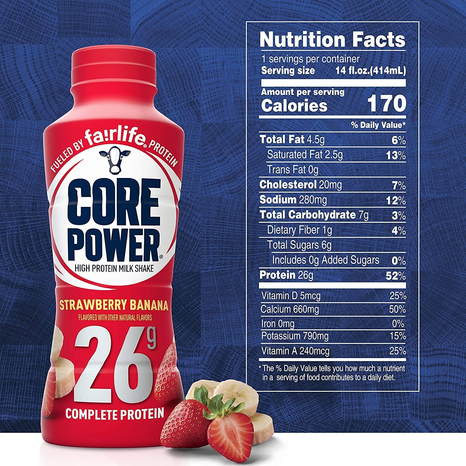 Fairlife Core Power 26g Protein Milk Shakes Variety Pack, Ready To Drink for Workout Recovery, 14 Fl Oz - (12 - Pack)