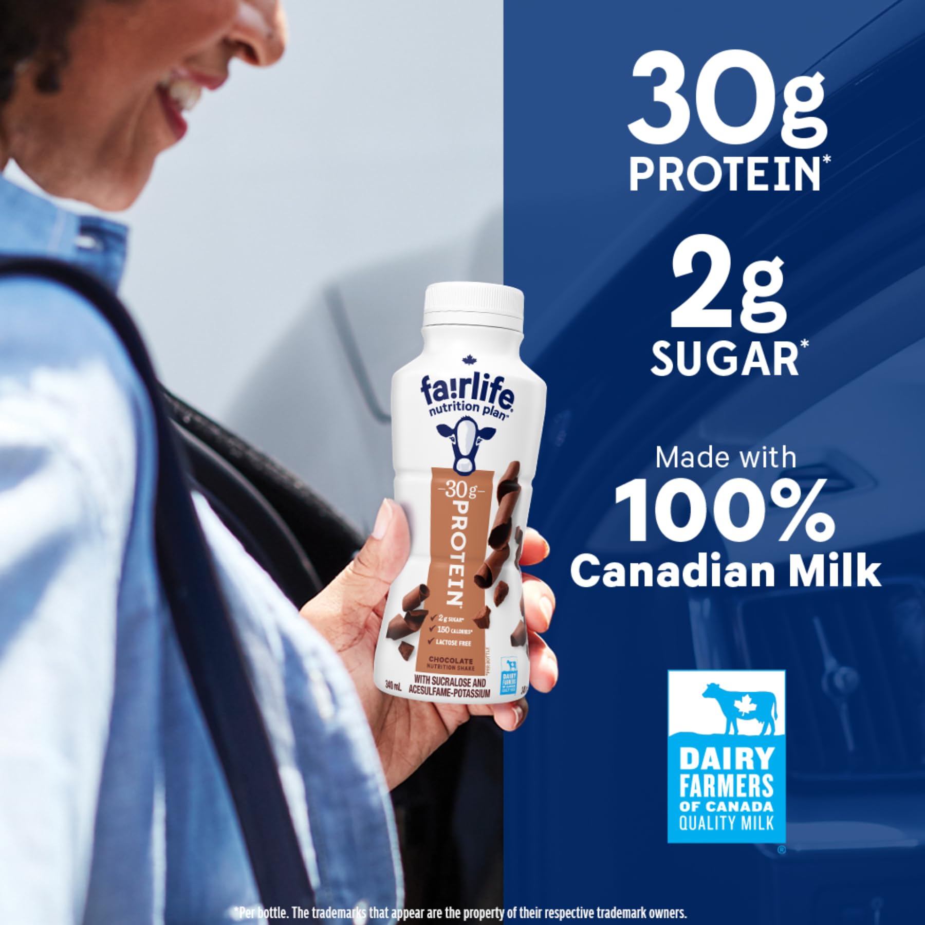 Fairlife Protein Shakes Ready to Drink |Nutrition Plan Protein Shake Chocolate with 30g of High Protein Nutrition Shake| Core Power Elite |Fair life Protein Shakes is Lactose Free,11.5 Fl Oz Pack of 6 | Every Order is Elegantly Packaged in a Signature BET