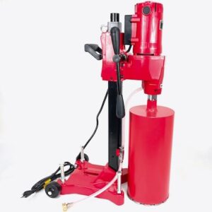 bluerock model 8z1rb concrete core drill with rolling base stand 2400w asphalt masonry diamond drilling