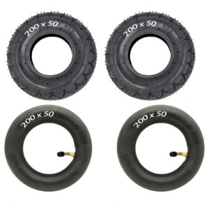 200x50(8"x2") tire & inner tube for razor e100, e150, e200,power core e100, dune buggy, epunk, powerrider 360, espark