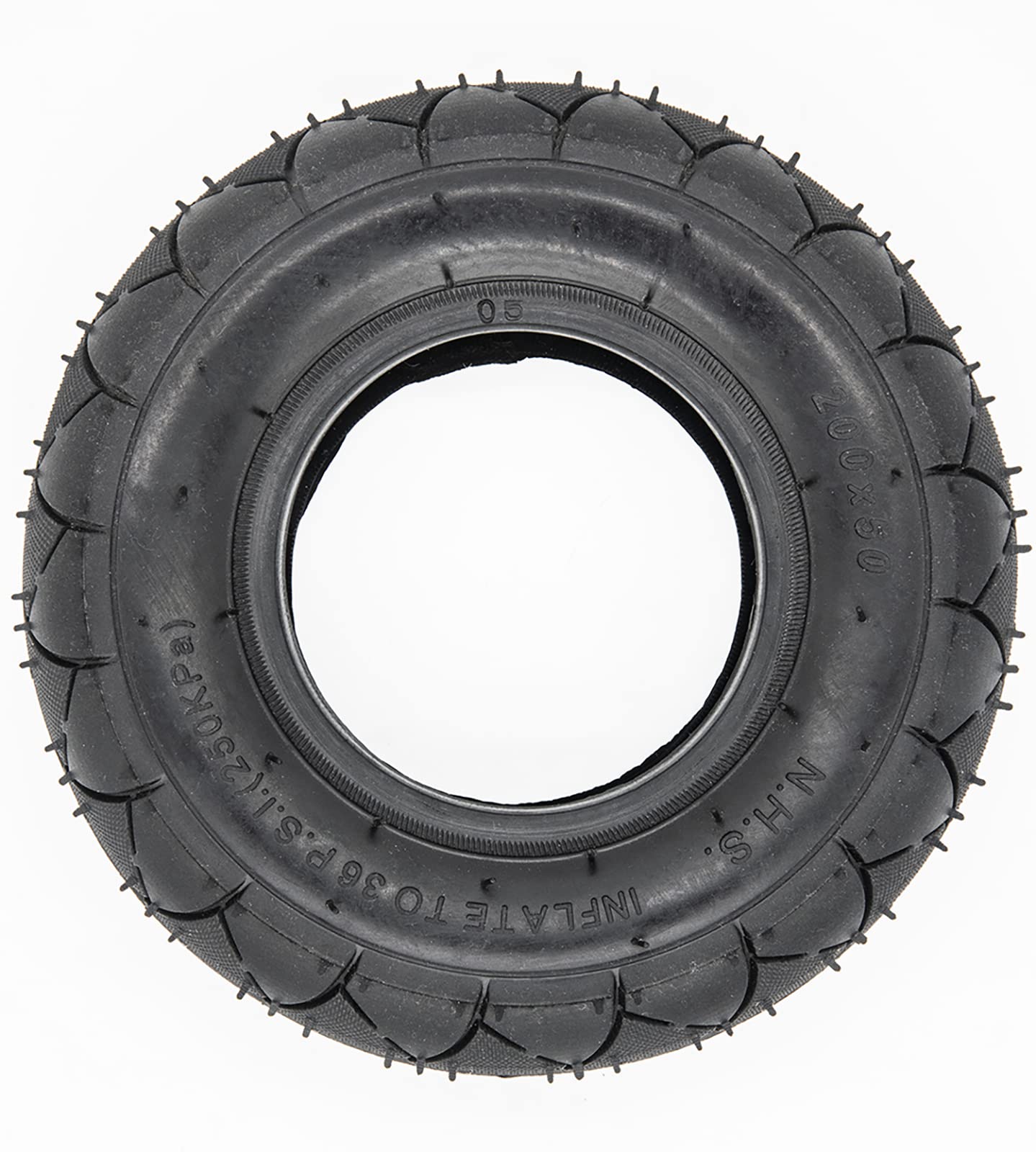 200X50(8"x2") Tire & Inner Tube for Razor E100, E150, E200,Power Core E100, Dune Buggy, ePunk, PowerRider 360, eSpark