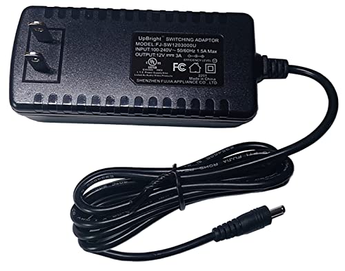 UpBright 12V UL AC/DC Adapter Compatible with Core Innovations CLT1164 CLT1164BL CLT1164BU 11”HD Touchscreen CLT136401 CLT136401SL CLT136401BL 14" Wind10 S Power Supply Battery Charger (NOT for 5V)