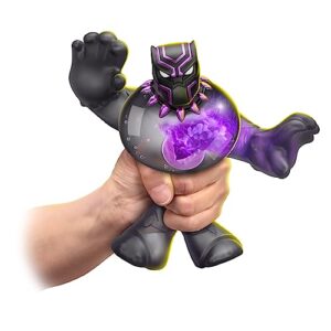 Heroes of Goo Jit Zu Goo Shifters Marvel Stretchy Vibranium Energy Blast Black Panther. Super Squishy Marvel 4.2" Toy Figure. Crush The Core! Transform The Color of The Goo!