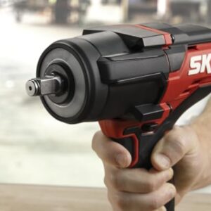 SKIL PWR CORE 20™ Brushless 20V 1/2 In. Mid-Torque Impact Wrench Kit Including 4.0 Ah Battery and Auto PWRJump™ Charger- IW5761B-10