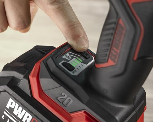 SKIL PWR CORE 20™ Brushless 20V 1/2 In. Mid-Torque Impact Wrench Kit Including 4.0 Ah Battery and Auto PWRJump™ Charger- IW5761B-10