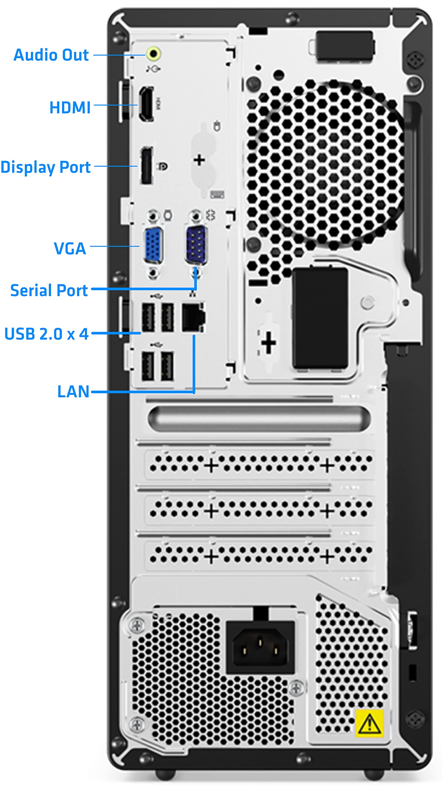 Lenovo V50T Gen 2 Desktop Tower, Intel i9-11900K, 64GB RAM, 2TB NVMe SSD, UHD Graphics 750, USB C, DisplayPort, HDMI, VGA, DVD, Card Reader, AC Wi-Fi, Bluetooth, Windows 11 Pro, Black