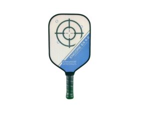 engage encore ex 6.0 pickleball paddle, standard weight 7.9-8.3 oz, thick core for control & feel, built for power & sweet spot (blue, 4 ⅜ inch grip)