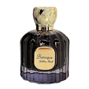 maison alhambra baroque satin oud for unisex eau de parfum spray, 3.4 ounce