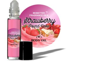 mobetter fragrance oils strawberry pound cake perfume body oil fragrance