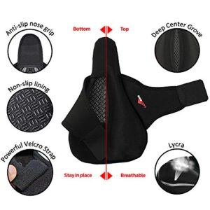 LuxoBike Gel Bike Seat Cover Padded Bicycle Seat Covers for Men – Comfort Soft Silicone Bicycle Seat Pad for Mountain Road Bike Outdoor Cycling – Stationary Cycle Spin Bike Seat Cushion Pads Spinning