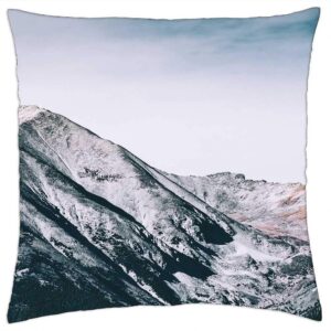 lesgaulest throw pillow cover (16x16 inch) - nature mountain hike climb trek travel adventure