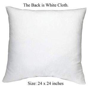 LESGAULEST Throw Pillow Cover (24x24 inch) - Mountain Himalaya Nepal Trekking Trek Fishtail