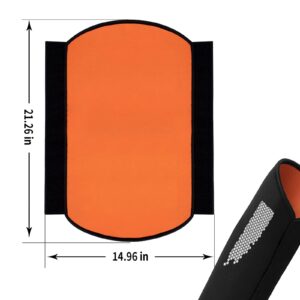 EATAKWARD Light-reflecting E Bike Battery Protective Cover for Integrated Ebike Battery Protection Cover Frame E-Bike Accessory Protective Case for Cold Resistant, Dustproof (M C(11.8"-15.0"))