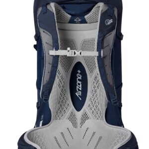 Lowe Alpine AirZone Trek Backpack for Day or Short Hikes, AirZone Trek 35:45 Liter, Navy