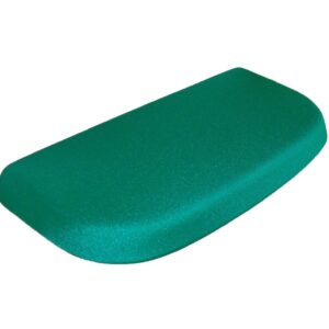 Spandex Fabric Cover for a lid Toilet Tank - Handmade in USA (Green)