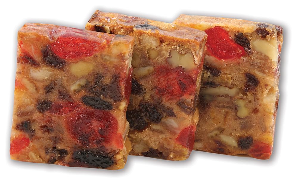 Claxton Fruit Cake - 2-1 Lb. Regular Recipe - Packed in New, Claxton 2-1 Lb. Gift Carton