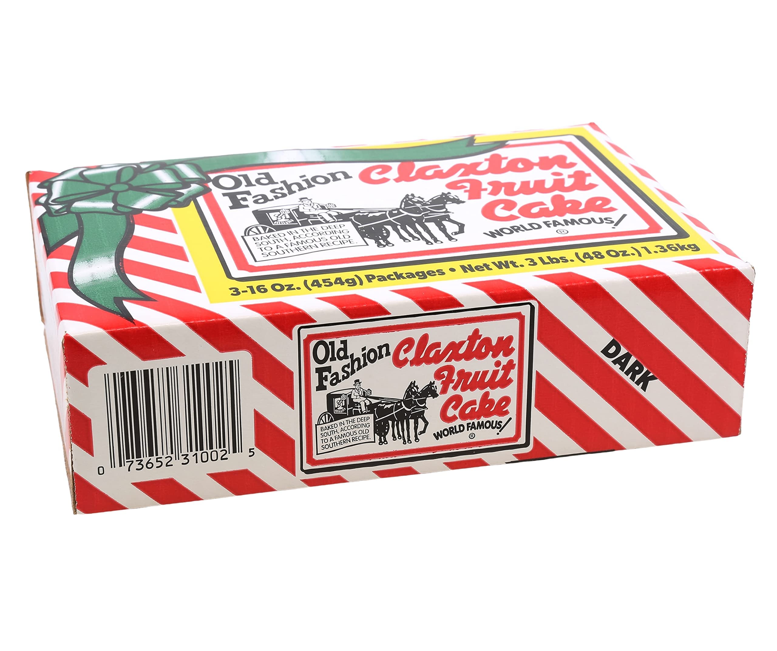 Claxton Fruit Cake - 3-1 Lb. Dark Recipe