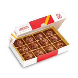 Collin Street Bakery DeLuxe Fruitcake Bites Handcrafted with World-Class Ingredients & Baked Fresh in Texas Since 1896 (12oz)