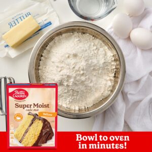 Betty Crocker Favorites Super Moist Yellow Cake Mix, 13.25 oz (Pack of 12)