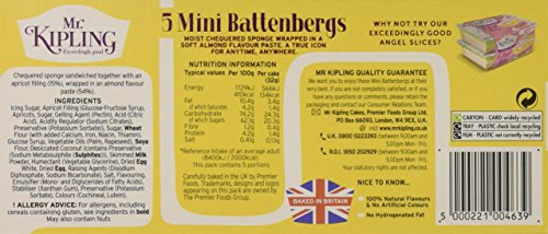 Mr Kipling Mini Battenbergs 5ea