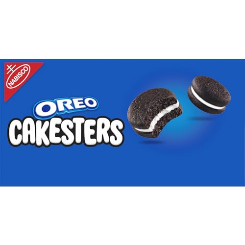 OREO Cakesters Soft Snack Cakes, 5 - 2.02 oz Snack Packs