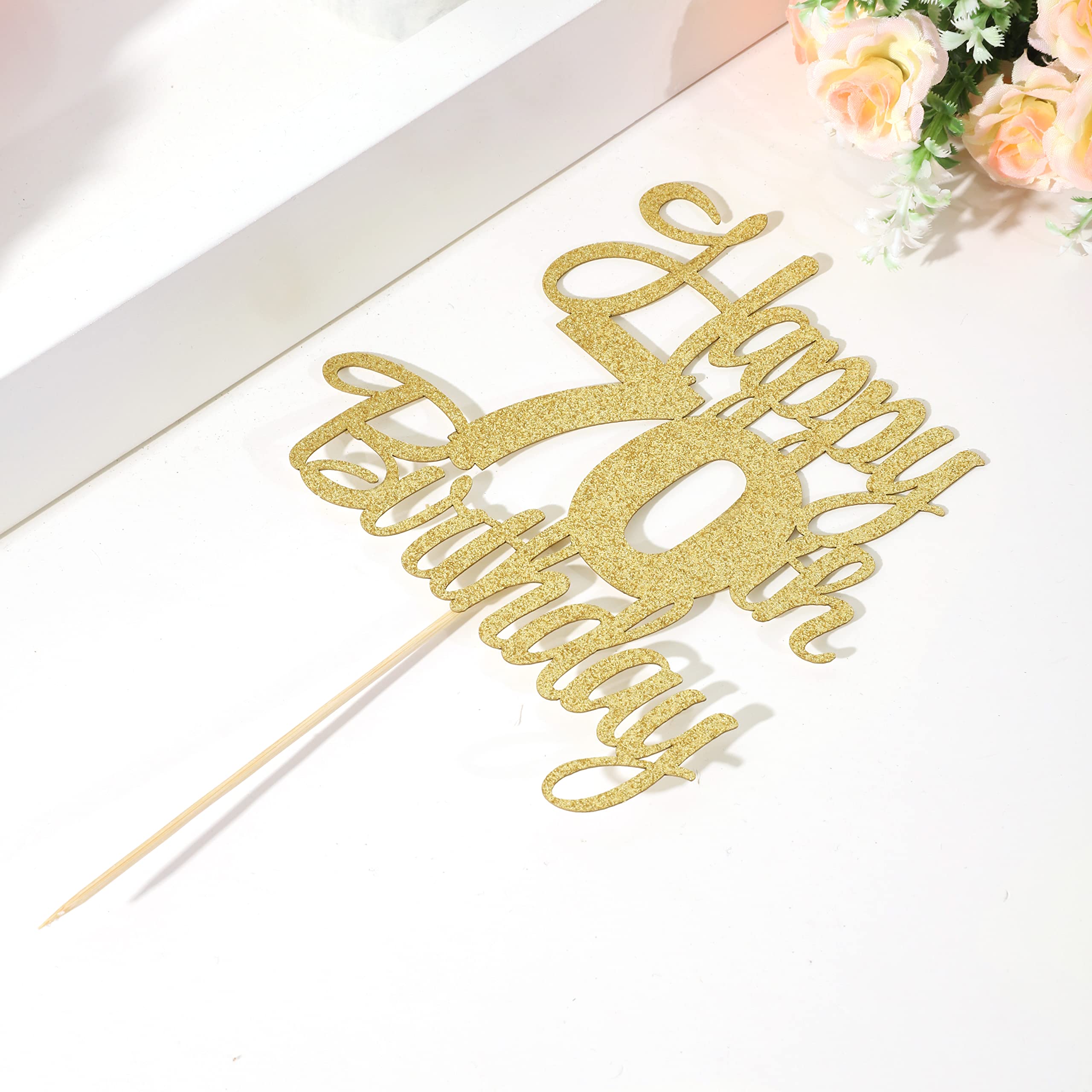 Happy 70th Birthday Cake Topper - 70th Anniversary Cake Topper,happy 70th Birthday Cake Topper,70 Cake Topper Gold,70th Birthday Cake Topper,70th Anniversary Cake Topper Gold Party Decorations