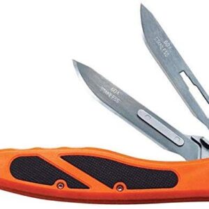 Havalon Piranta-Edge with Orange Handle with 12 Additional Crazy Sharp Blades (Piranta-Edge Orange/Dark Orange)