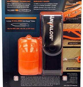 Havalon Piranta-Edge with Orange Handle with 12 Additional Crazy Sharp Blades (Piranta-Edge Orange/Dark Orange)