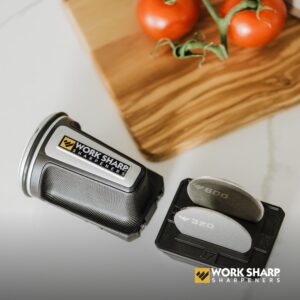 Work Sharp Rolling Knife Sharpener with 4 sharpening angles for all chef and kitchen knives