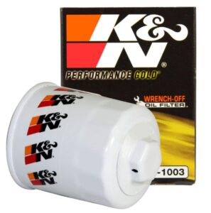 k&n premium oil filter: protects your engine: compatible with select toyota/lexus/suzuki/chevrolet vehicle models (see product description for full list of compatible vehicles), hp-1003