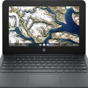 HP 11.6" Chromebook, Intel Celeron N3350 Dual-core, Intel HD Graphics 500, 4GB Memory 32GB eMMC Flash Memory+64GB Micro SD Card, Bluetooth, Webcam, Wi-Fi, Chrome OS, Ash Gray