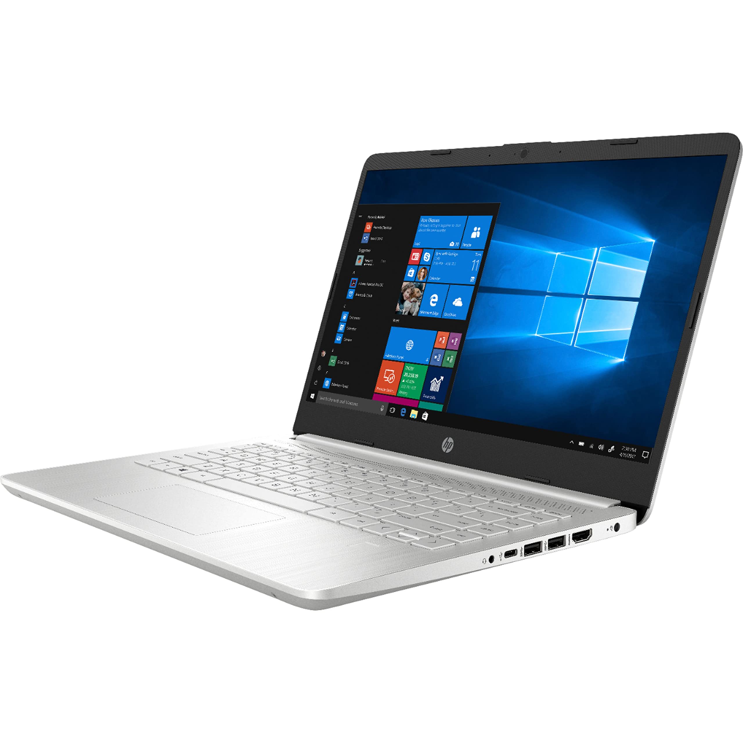 [Windows 11 S] HP 14 14" Touchscreen Laptop Computer, Intel Core i3 1115G4 up to 3.2GHz (Beat i5-10210U), 16GB DDR4 RAM, 512GB PCIe SSD, 802.11AC WiFi, Bluetooth 4.2, Webcam, Silver, 64GB Flash Stylus