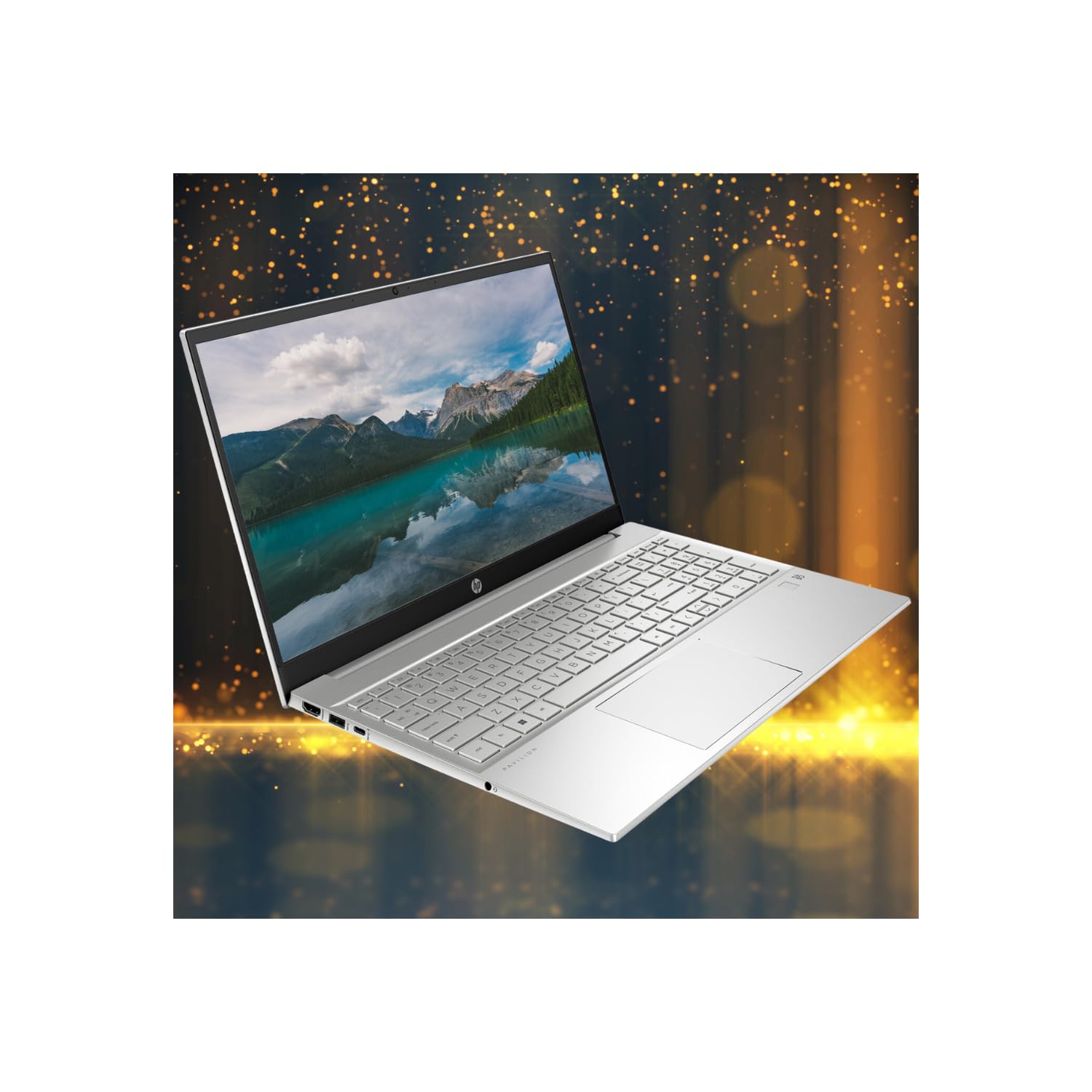 HP 2023 Newest Pavilion Laptop, 15.6" FHD Touchscreen, 13th Gen Intel Core i7-1355U, 16GB RAM, 1TB PCIe SSD, Webcam, FP Reader, Backlit KB, Wi-Fi 6, Windows 11 Home, Silver