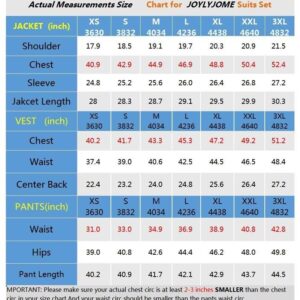 Mens Suit Slim Fit 3 Piece Suits for Men Formal Bussiness Prom Tuxedos Suit Wedding Party Suit Blazer Vest Pants & Tie Black XS