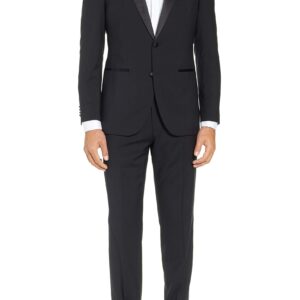 Adam Baker Men's BL501 Classic Fit Tuxedo Suit - Black - 38R