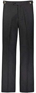 rgm men's tuxedo pants side satin stripe - pleated or flat front 28w x 32l