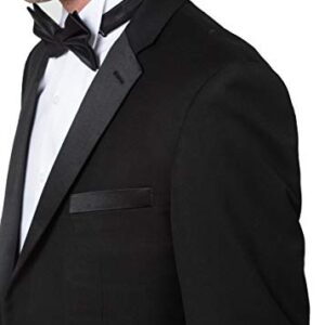 Adam Baker Men's BL401 Slim Fit Tuxedo Suit - Black - 42R