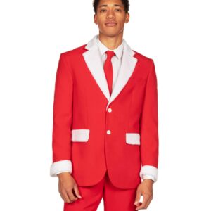 Tipsy Elves Santa Blazer with Tie: 46