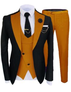 big and tall mens tuxedo suits slim fit 3 piece formal skinny wedding tux ginger