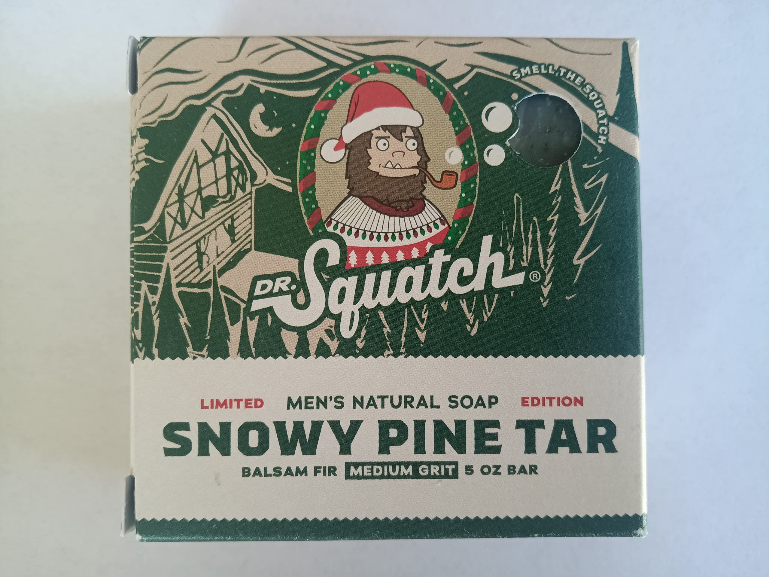 SOAP BAR SNOWY PINE TAR