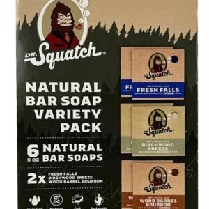 Dr. Squatch Natural Bar Soap, Variety Pack (5.0 oz., 6 pk.)