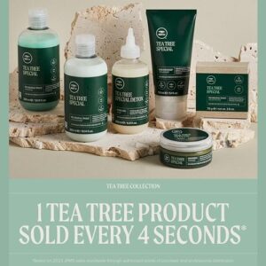 Tea Tree Special Shampoo, Deep Cleans, Refreshes Scalp, For All Hair Types, Especially Oily Hair, 16.9 fl. oz.