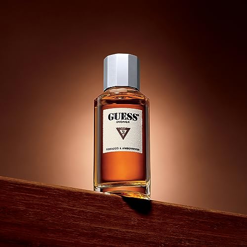 GUESS Originals Type 3 Tobacco & Amberwood Eau de Parfum Perfume Spray For Unisex 3.4 Fl. Oz.